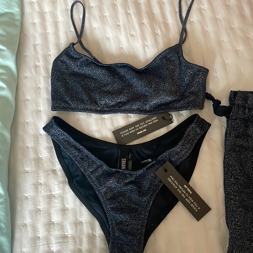 Triangl sparkly bikini